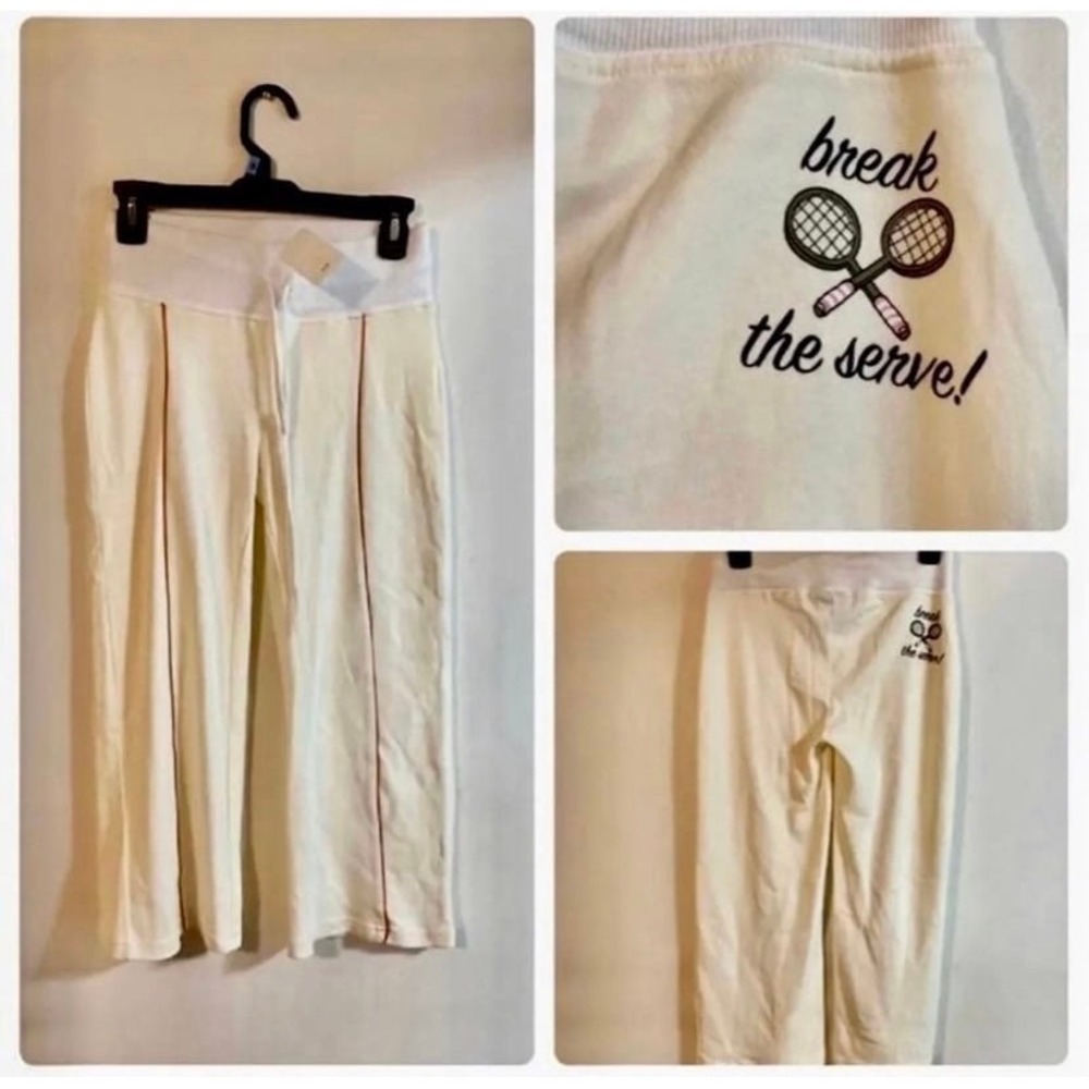 H&M Tennis Themed Cropped Athletic Pants